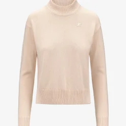 Hot K-Way AGATA COTTON CASHMERE Pinkdirty