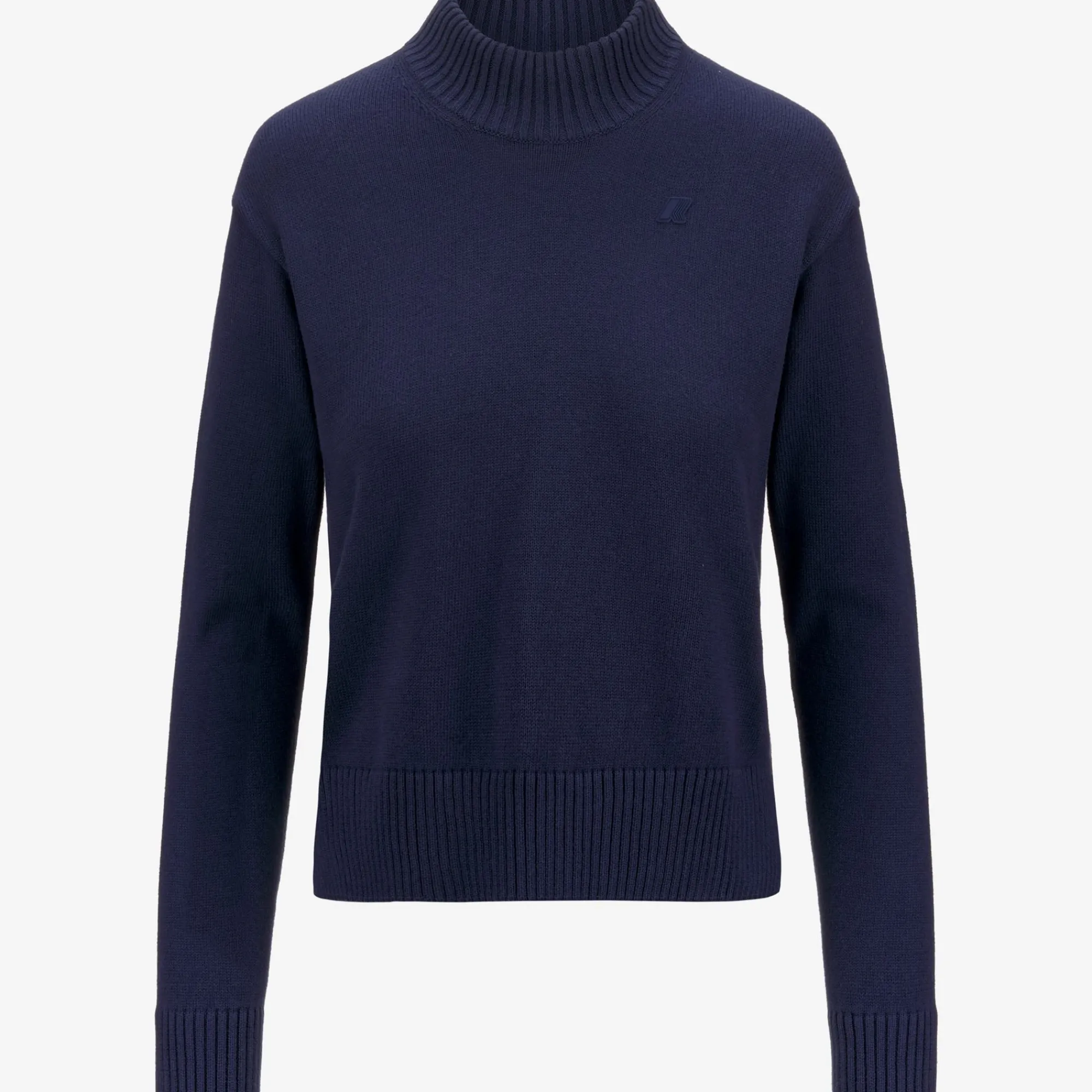 Hot K-Way AGATA COTTON CASHMERE Bluedk