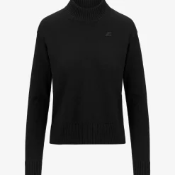 Online K-Way AGATA COTTON CASHMERE Blackpure