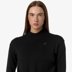 Online K-Way AGATA COTTON CASHMERE Blackpure