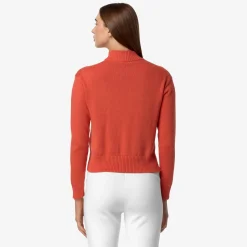 Discount K-Way AGATA COTTON CASHMERE Redpapavero