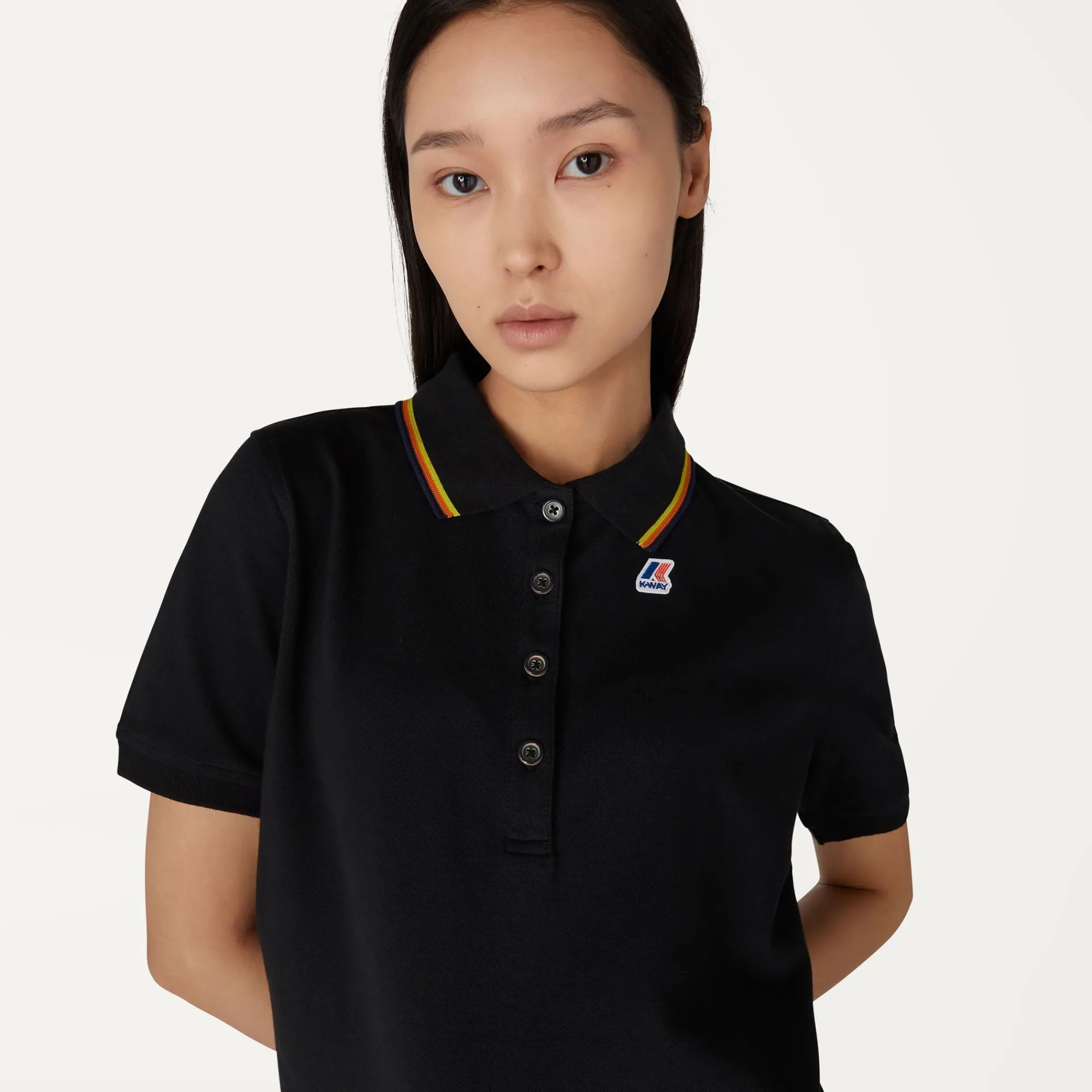 Discount K-Way ALI STRETCH Blackpure