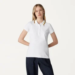 Clearance K-Way ALIZEE STRETCH Whitemilk