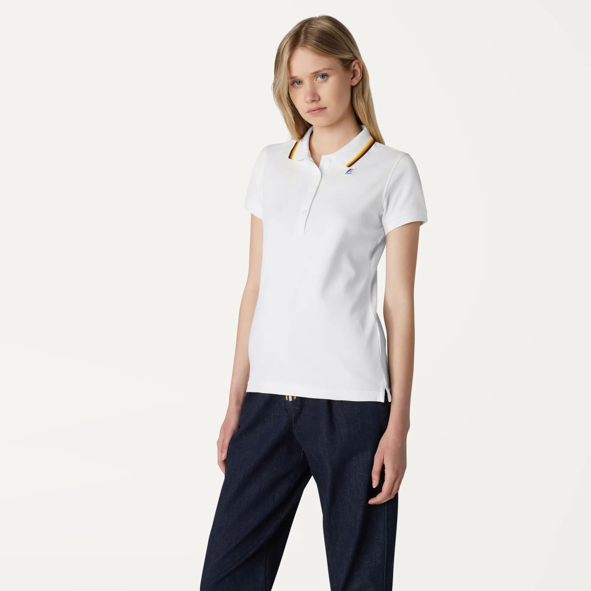 Clearance K-Way ALIZEE STRETCH Whitemilk