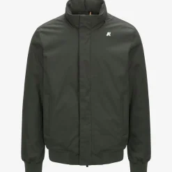 Online K-Way AMAURY TWILL MARMOTTA Greenb-bluea