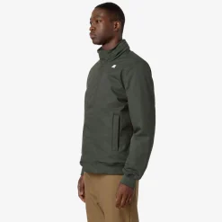 Online K-Way AMAURY TWILL MARMOTTA Greenb-bluea