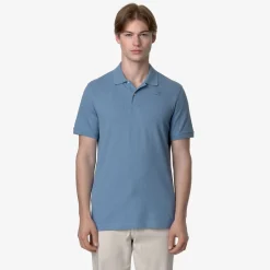 Clearance K-Way AMEDEE PIQUE Blueallure