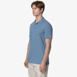 Clearance K-Way AMEDEE PIQUE Blueallure