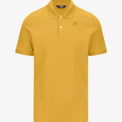 K-Way AMEDEE PIQUE Yellowmimosa