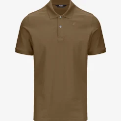 K-Way AMEDEE PIQUE Browncorda