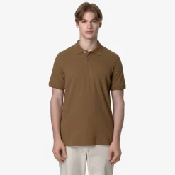 K-Way AMEDEE PIQUE Browncorda