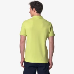 Discount K-Way AMEDEE PIQUE Greencelery
