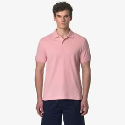 Discount K-Way AMEDEE PIQUE Pinkash