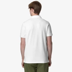 K-Way AMEDEE PIQUE White