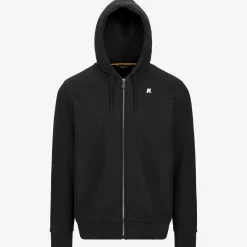 New K-Way ANTHONY HEAVY FLEECE Blackpure