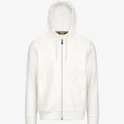 Outlet K-Way ANTHONY HEAVY FLEECE Whitegardenia