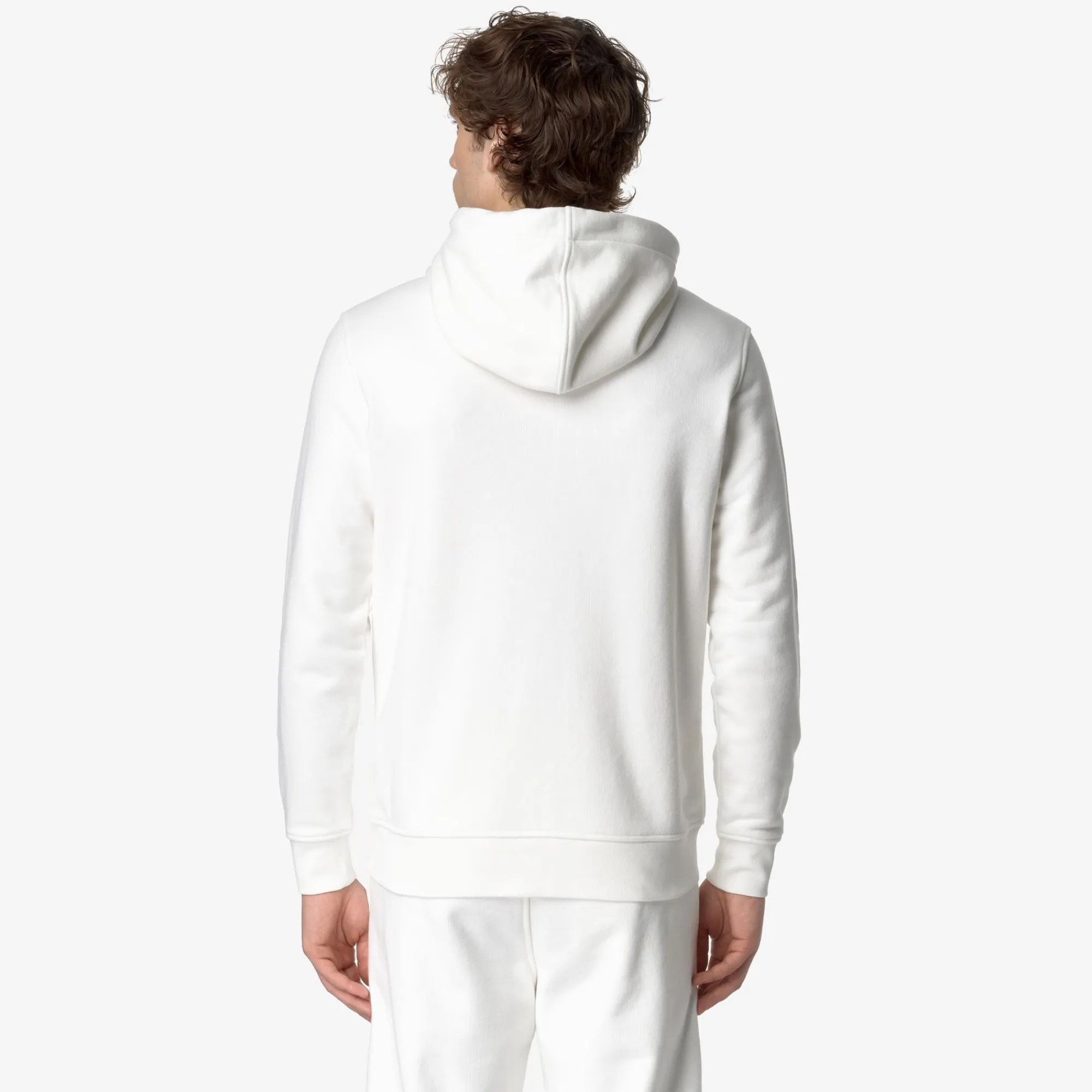 Outlet K-Way ANTHONY HEAVY FLEECE Whitegardenia