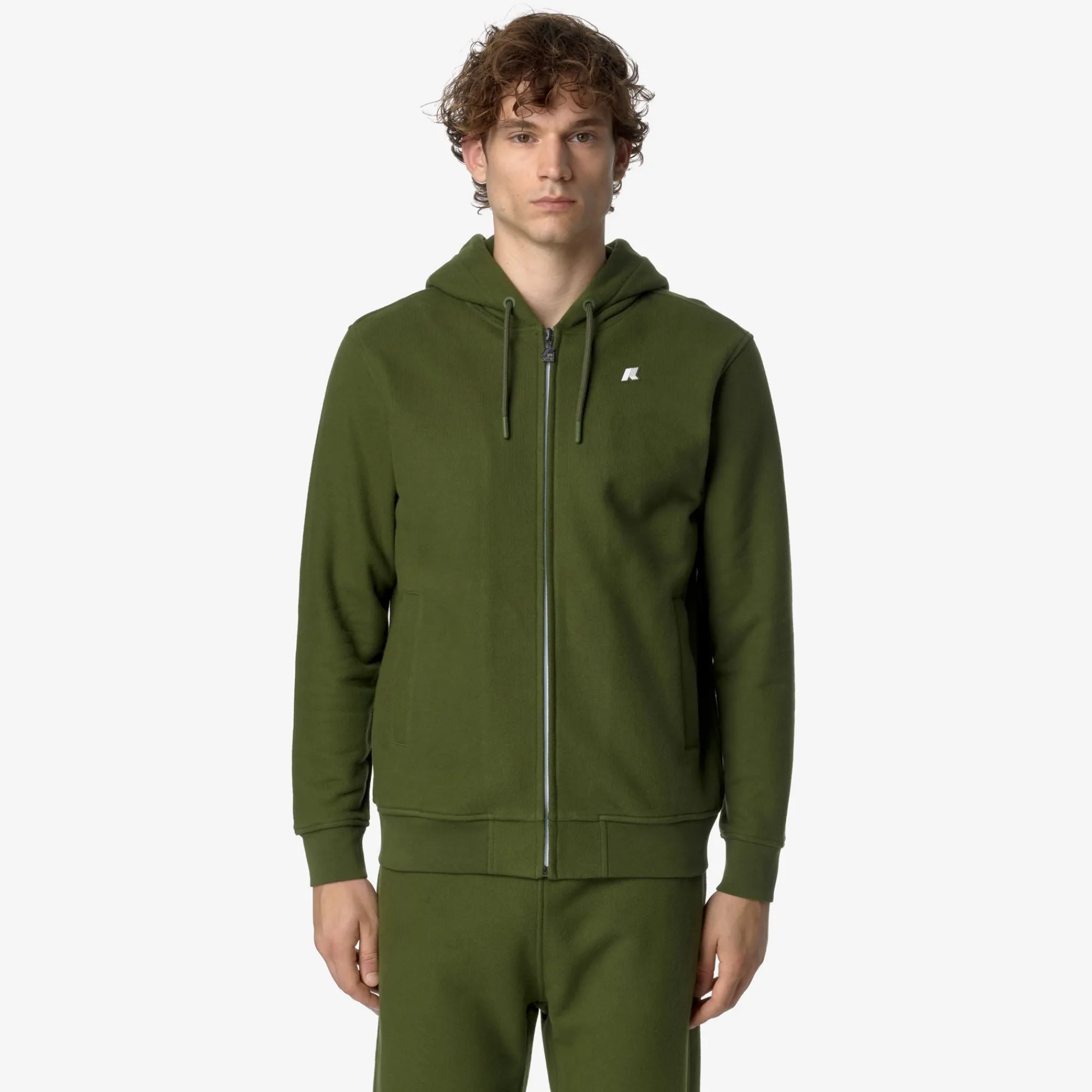 Sale K-Way ANTHONY HEAVY FLEECE Greencypress