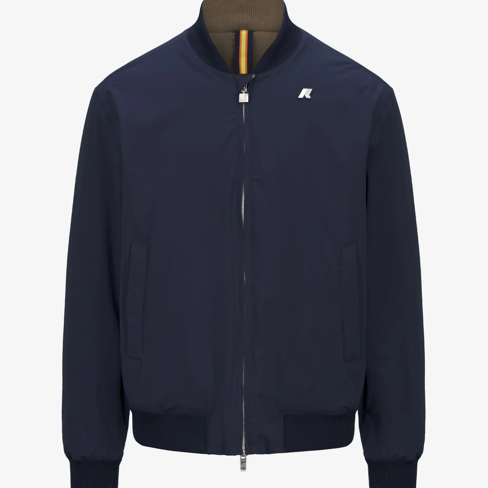 New K-Way AORELIAN ST WARM REVERSIBLE Blued-browng