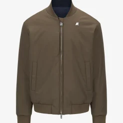 New K-Way AORELIAN ST WARM REVERSIBLE Blued-browng