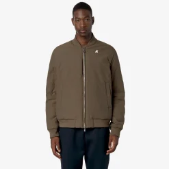 New K-Way AORELIAN ST WARM REVERSIBLE Blued-browng