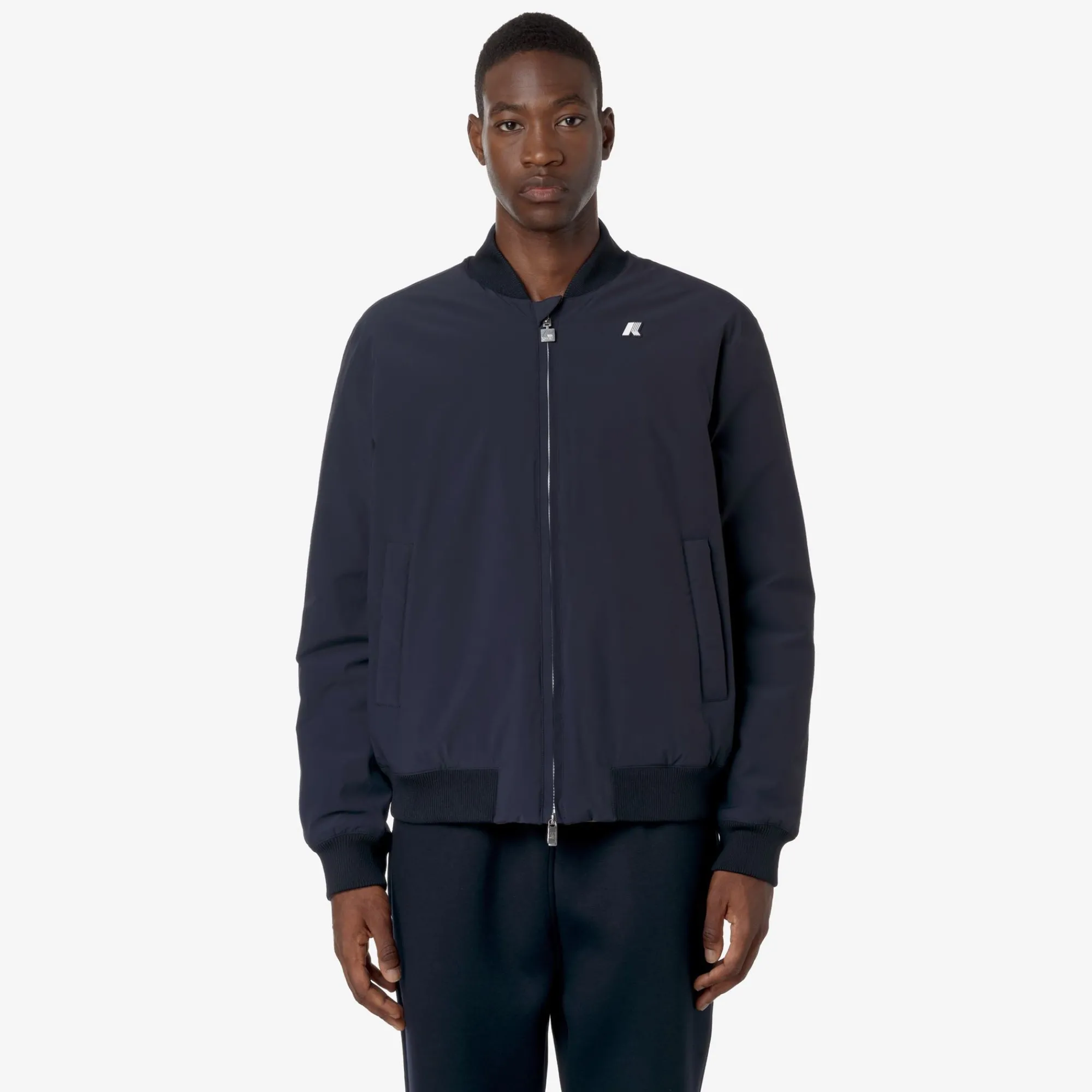 New K-Way AORELIAN ST WARM REVERSIBLE Blued-browng