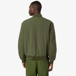 K-Way AORELIAN ST WARM REVERSIBLE Greencypress-beigegrey