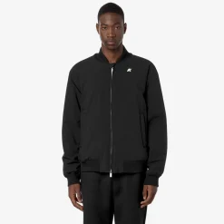 Outlet K-Way AORELIAN ST WARM REVERSIBLE Blackpure-greenblackish