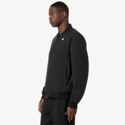 Outlet K-Way AORELIAN ST WARM REVERSIBLE Blackpure-greenblackish