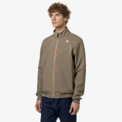 Clearance K-Way ARSENE BONDED JERSEY Beigetaupe