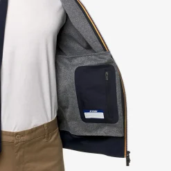 Best K-Way ARSENE BONDED JERSEY Bluedepth