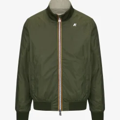 Discount K-Way ARSENE PLUS.2 REVERSIBLE Beigel-greenc