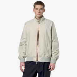 Discount K-Way ARSENE PLUS.2 REVERSIBLE Beigel-greenc