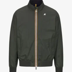 Clearance K-Way ARSENE PLUS.2 REVERSIBLE Greenb-blued