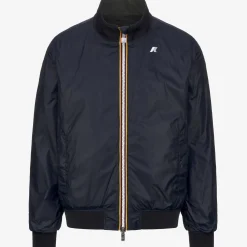 Clearance K-Way ARSENE PLUS.2 REVERSIBLE Greenb-blued