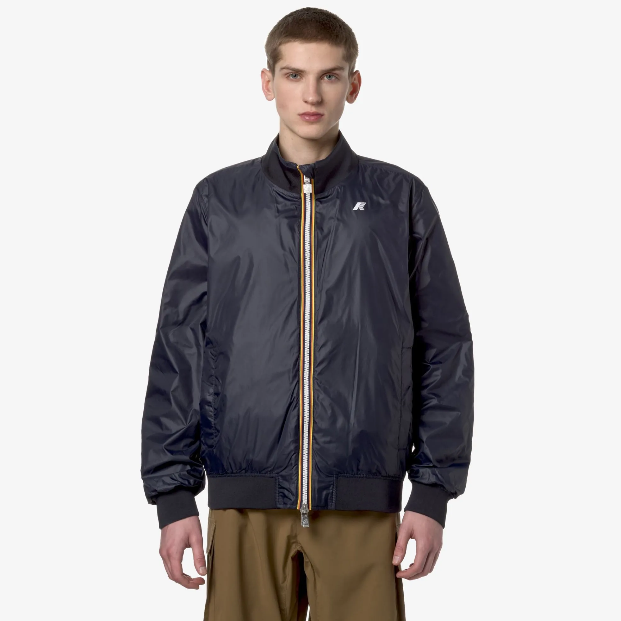 Clearance K-Way ARSENE PLUS.2 REVERSIBLE Greenb-blued