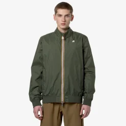 Clearance K-Way ARSENE PLUS.2 REVERSIBLE Greenb-blued