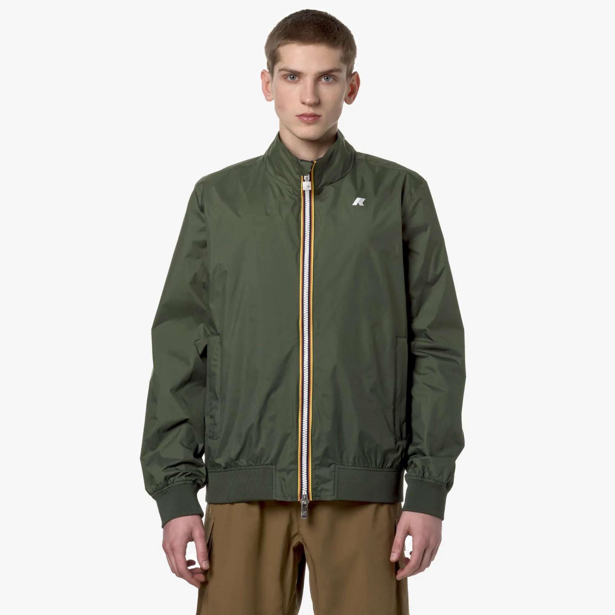 Clearance K-Way ARSENE PLUS.2 REVERSIBLE Greenb-blued