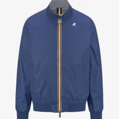 K-Way ARSENE PLUS.2 REVERSIBLE Bluef-greya