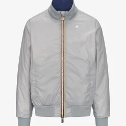 K-Way ARSENE PLUS.2 REVERSIBLE Bluef-greya