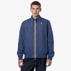 K-Way ARSENE PLUS.2 REVERSIBLE Bluef-greya