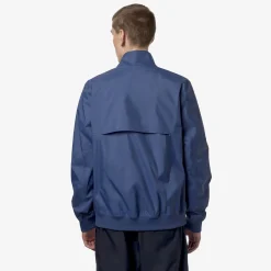 K-Way ARSENE PLUS.2 REVERSIBLE Bluef-greya