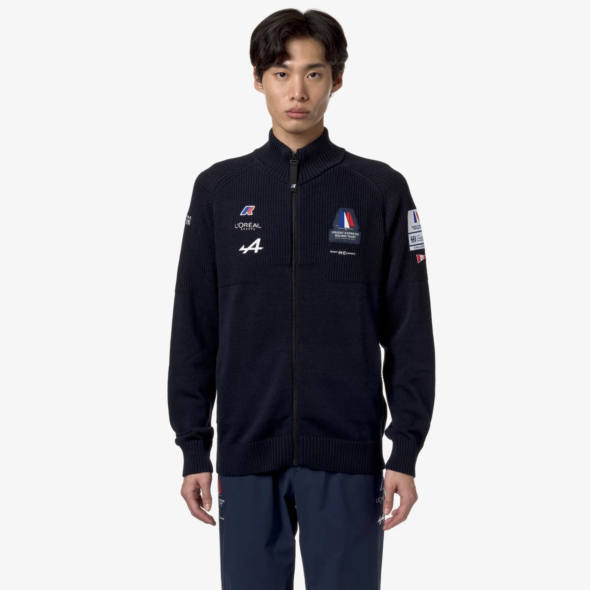 Hot K-Way AULT ORIENT EXPRESS TEAM AC Bluedress