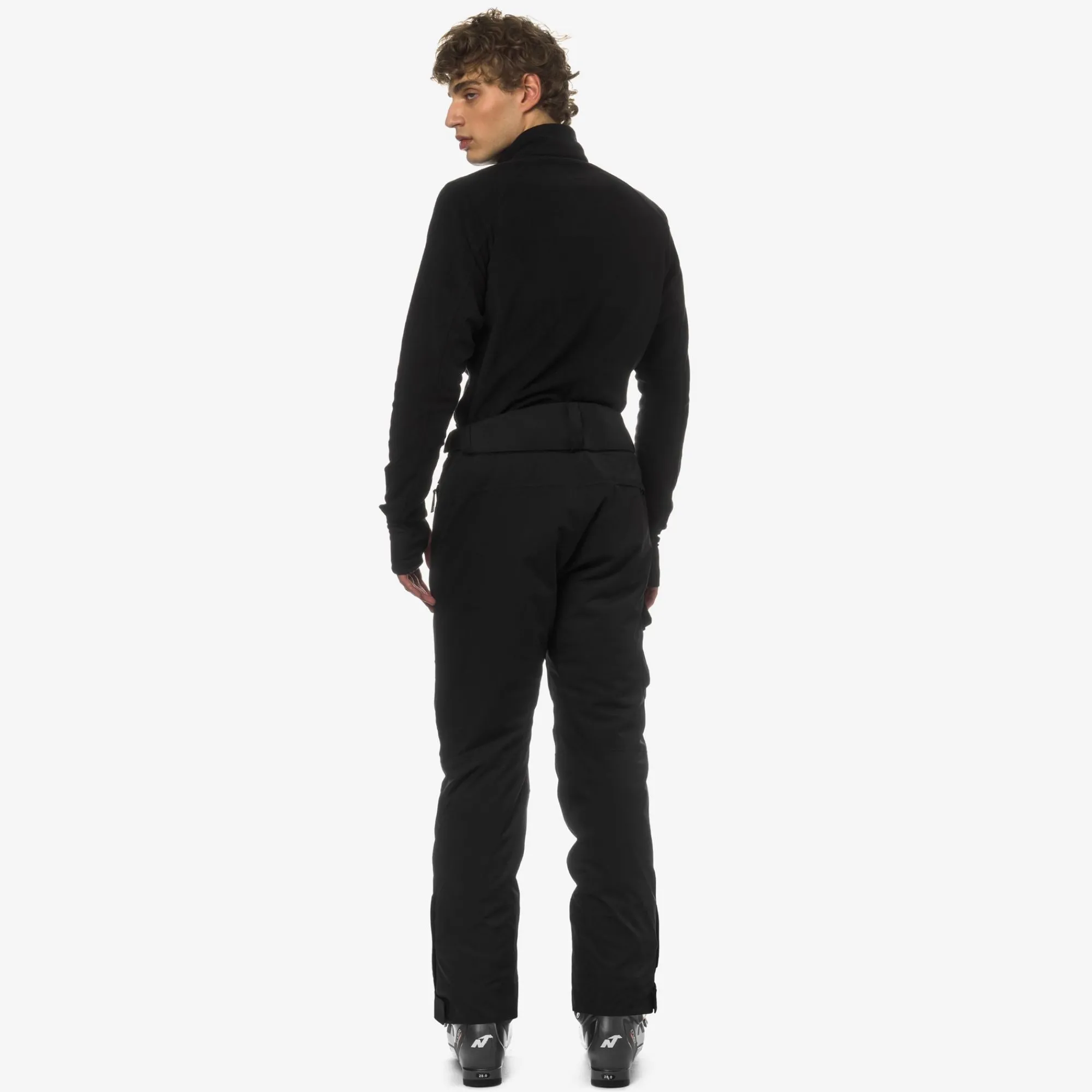 Clearance K-Way AVRIEUX MICRO TWILL 2 LAYERS Blackpure