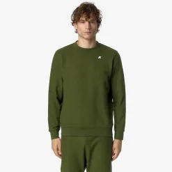 Outlet K-Way BAPTISTE HEAVY FLEECE Greencypress