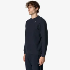 Outlet K-Way BAPTISTE HEAVY FLEECE Bluedepth