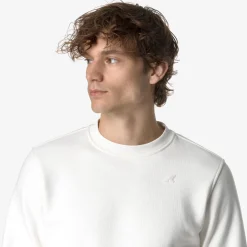 Outlet K-Way BAPTISTE HEAVY FLEECE Whitegardenia