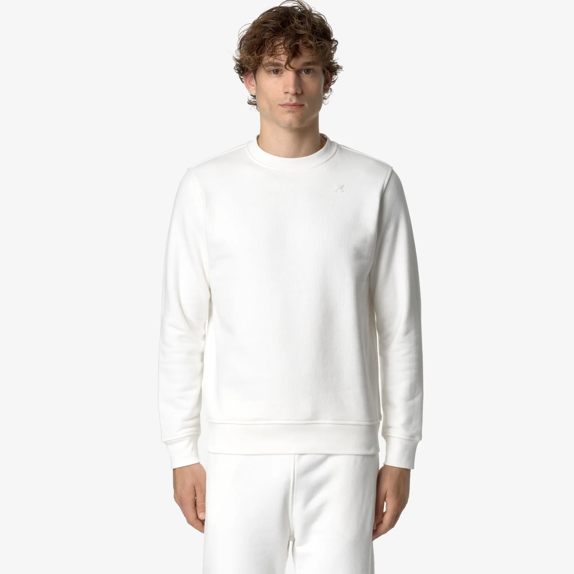 Outlet K-Way BAPTISTE HEAVY FLEECE Whitegardenia