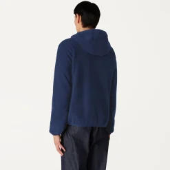 Hot K-Way BEAU ST FUR BONDED Bluedepth-greysmk