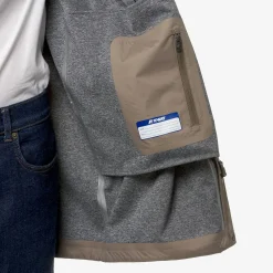 Best K-Way BENNY BONDED JERSEY Beigetaupe